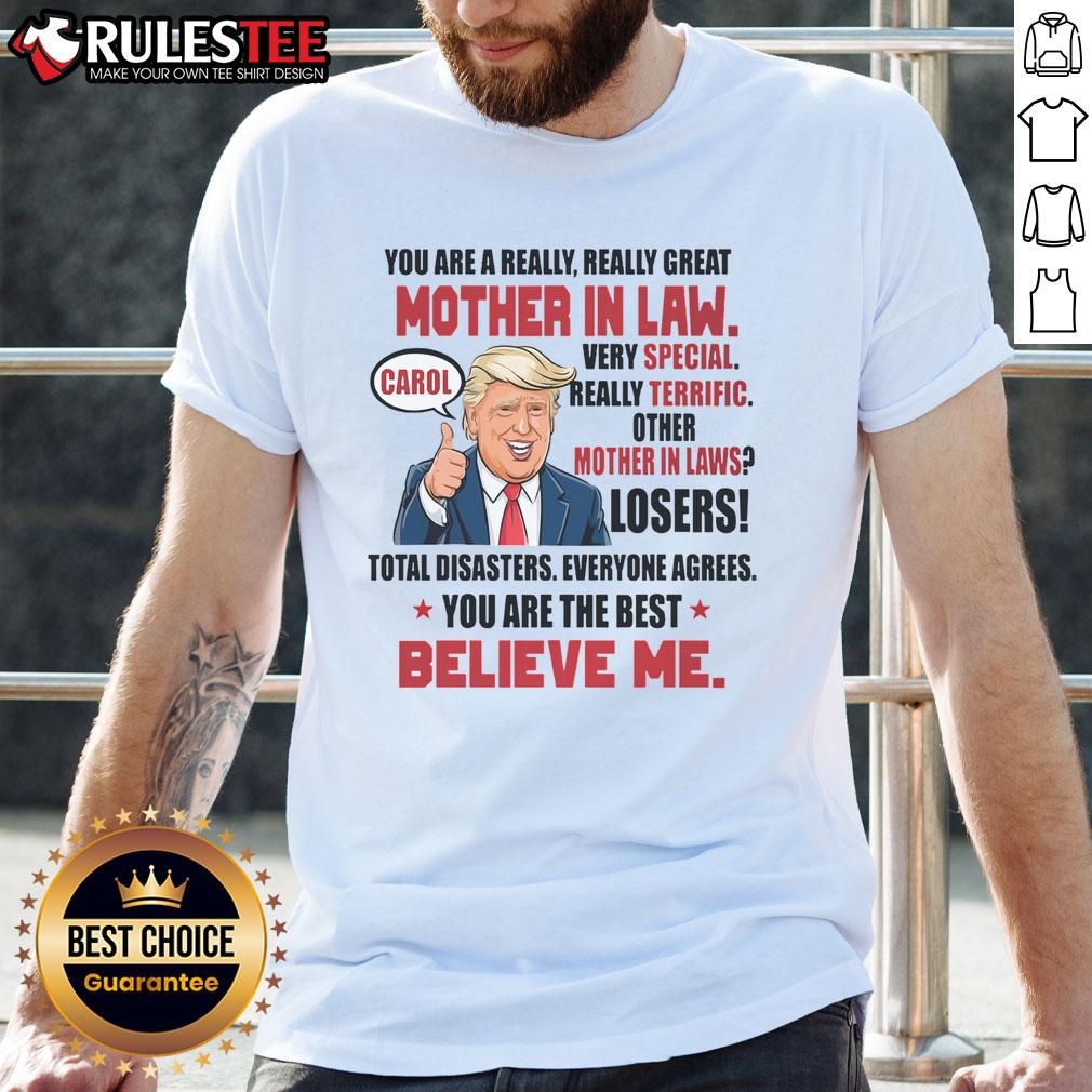 Funny Christmas Gift For Mother In Laws Trump T-Shirt