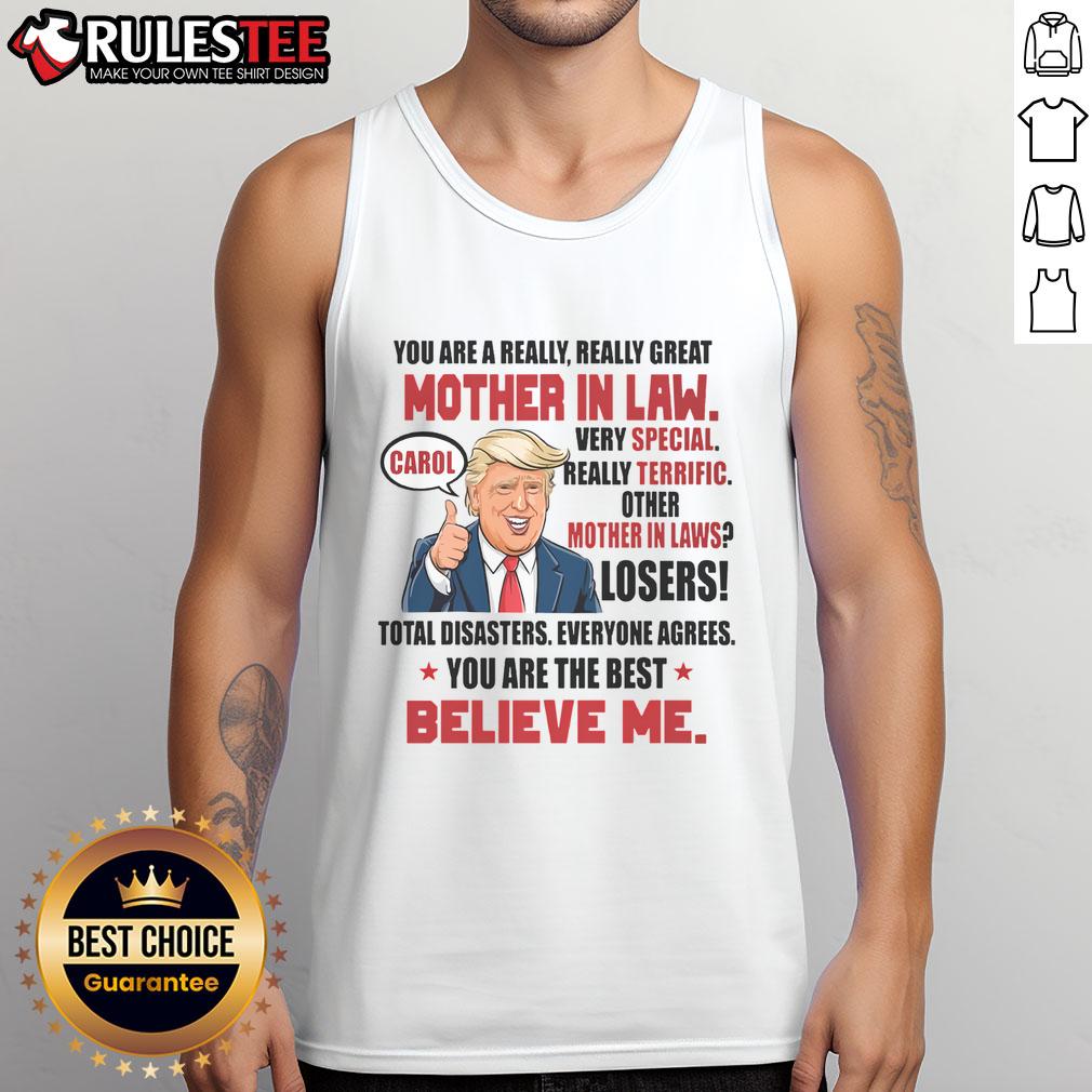 Funny Christmas Gift For Mother In Laws Trump T-Shirt - Image 4