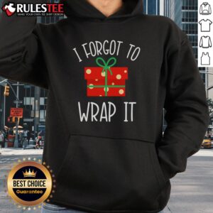 Alternative view of Funny Christmas Pregnancy Announcement I Forgot To Wrap It T-Shirt