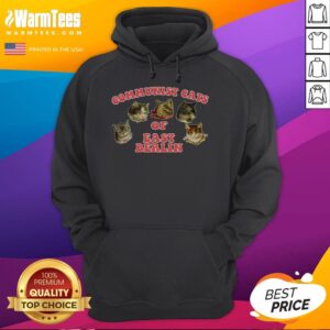 Alternative view of Funny Communist Cats Of East Berlin Kitten T-Shirt