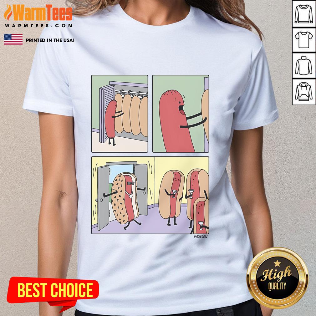 Funny Cool Hot Dog Dress T-Shirt - Image 3