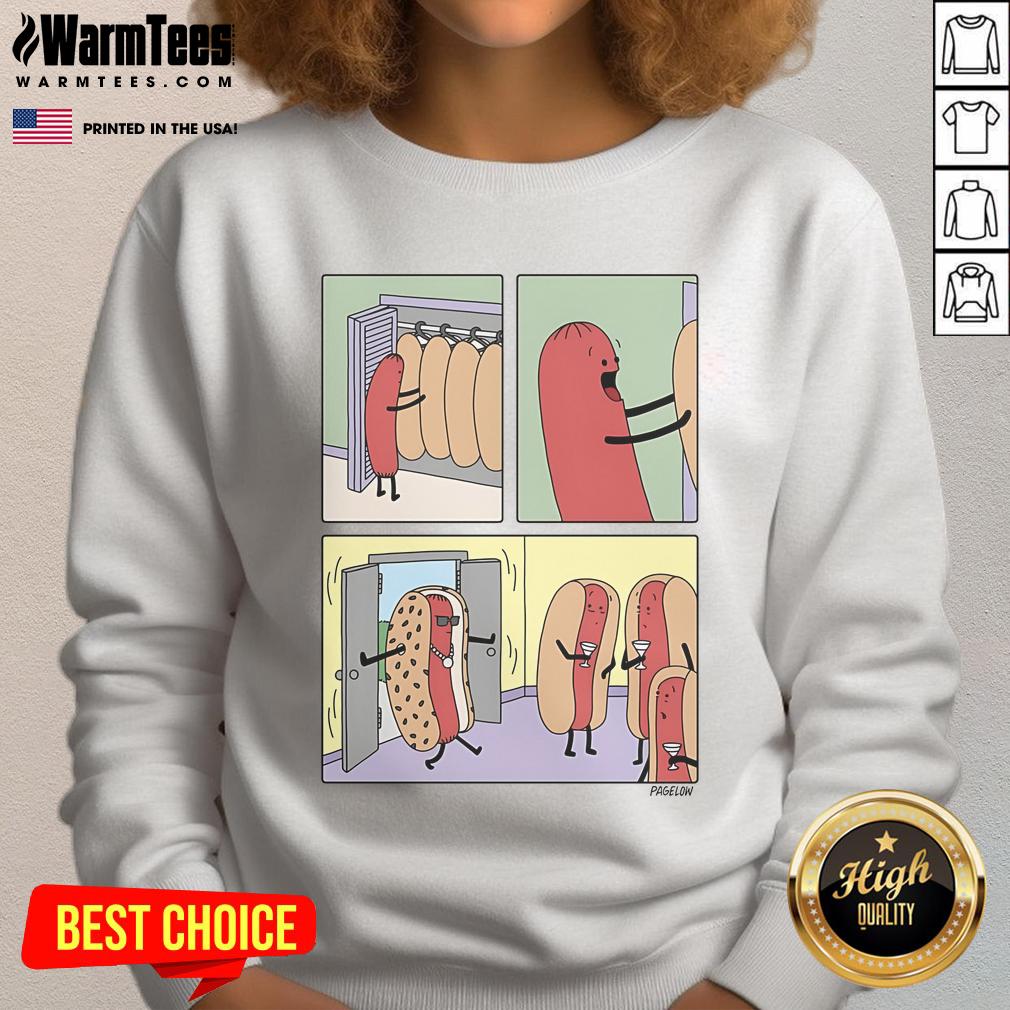 Funny Cool Hot Dog Dress T-Shirt - Image 5