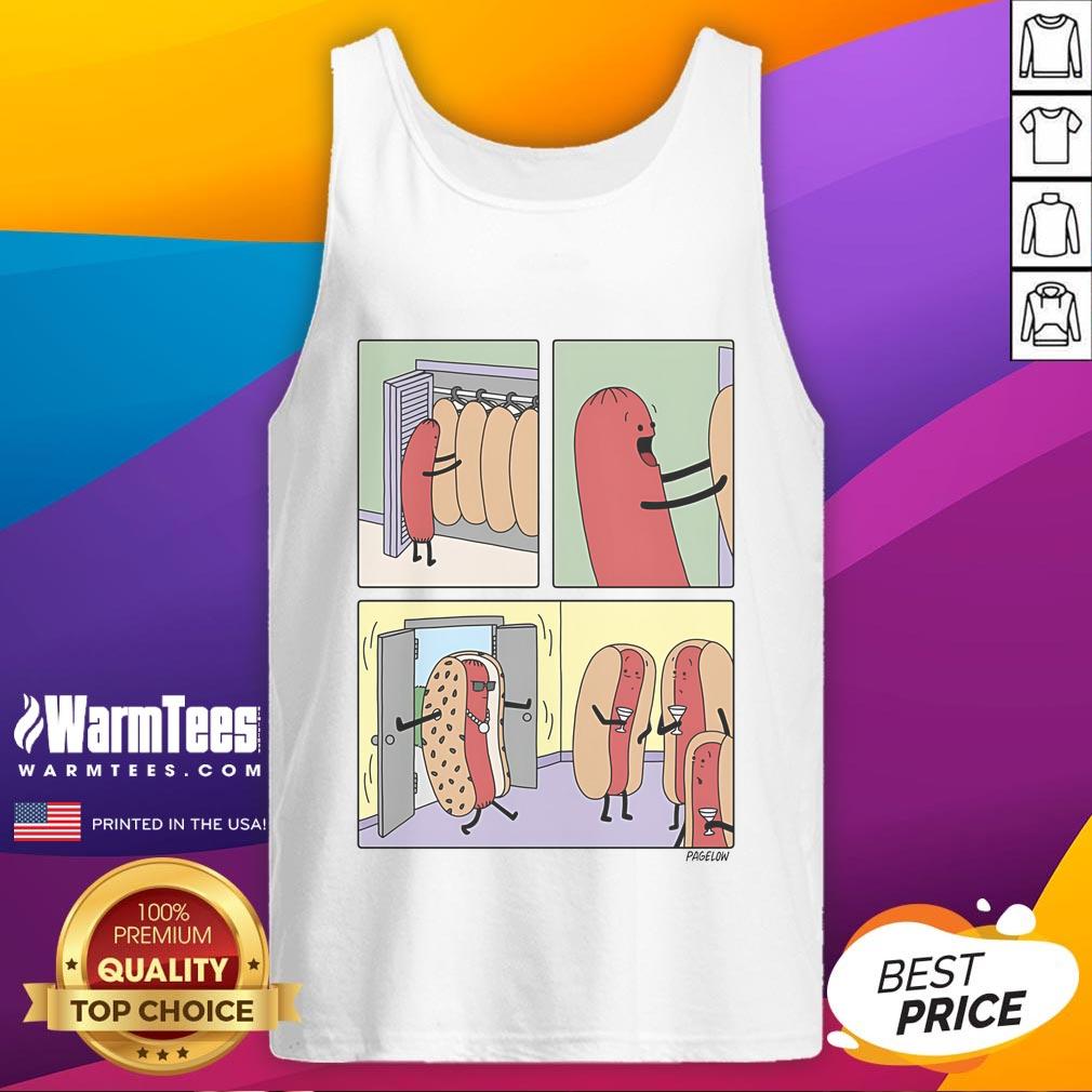Funny Cool Hot Dog Dress T-Shirt - Image 4
