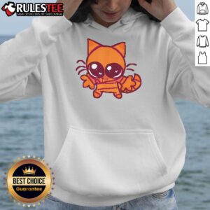 Alternative view of Funny Cute Cat Eyes T-Shirt