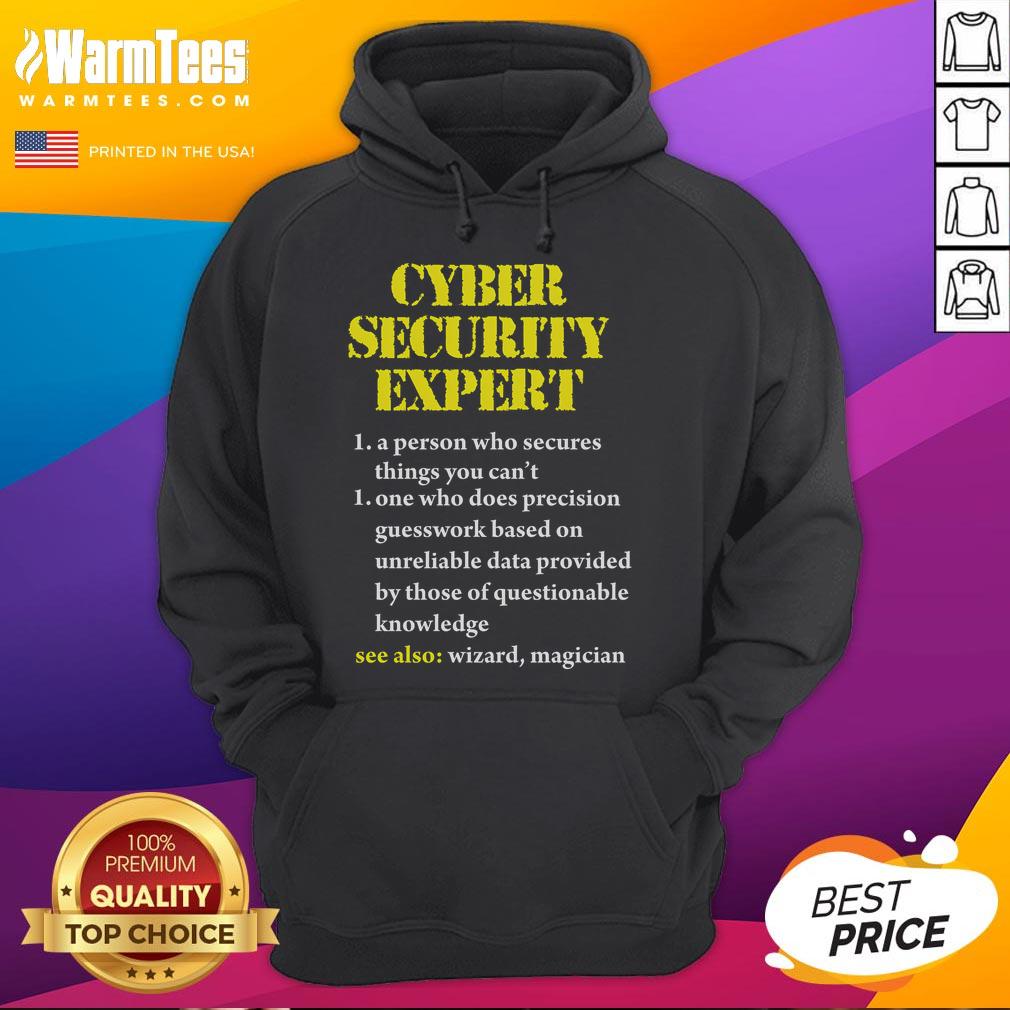 Funny Cybersecurity Definition Expert Computer Engineer T-Shirt - Image 2