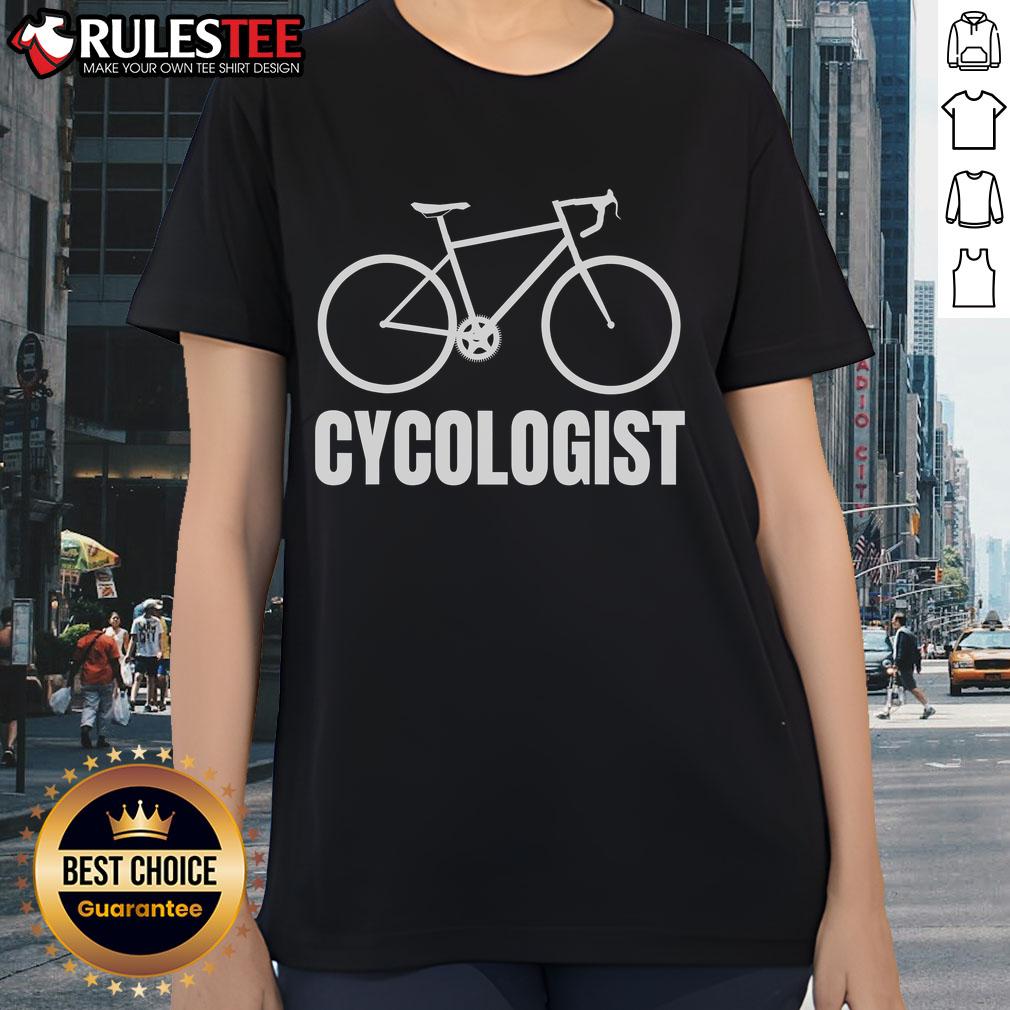Funny Cycologist Bicycle Bike T-Shirt - Image 3