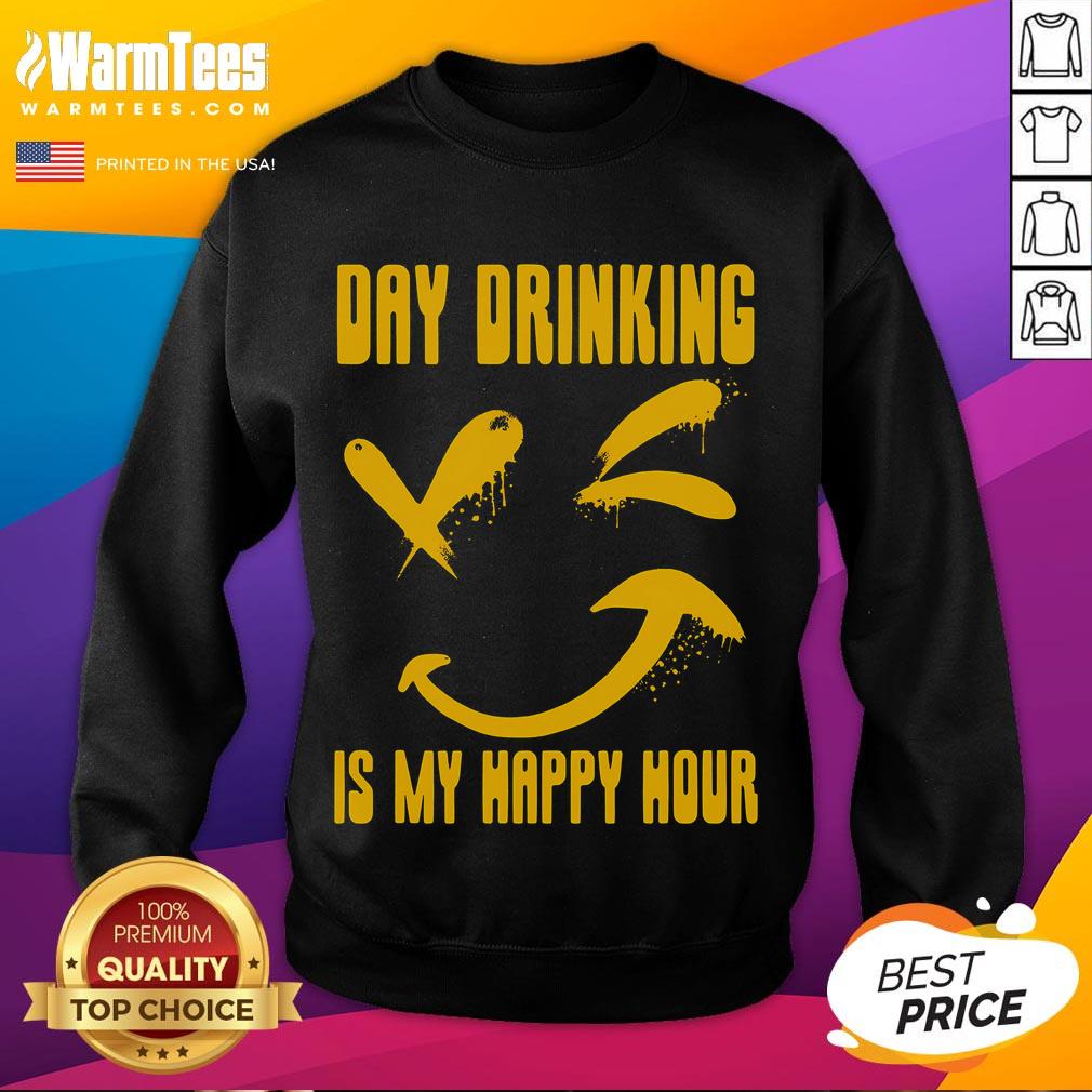 Funny Day Ing Is My Happy Hour Funny Hobbyist Saying Puns T-Shirt - Image 5