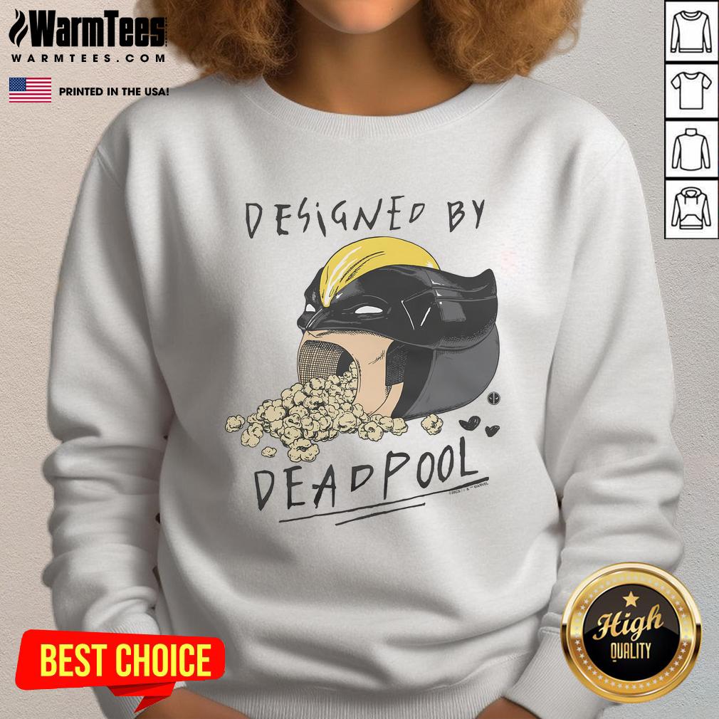 Funny Deadpool And Wolverine Popcorn Bucket T-Shirt - Image 5