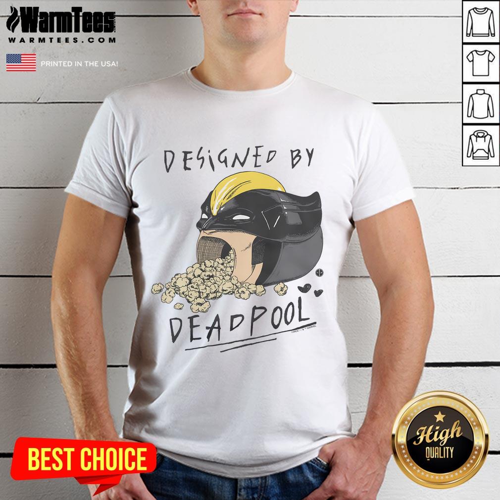 Funny Deadpool And Wolverine Popcorn Bucket T-Shirt