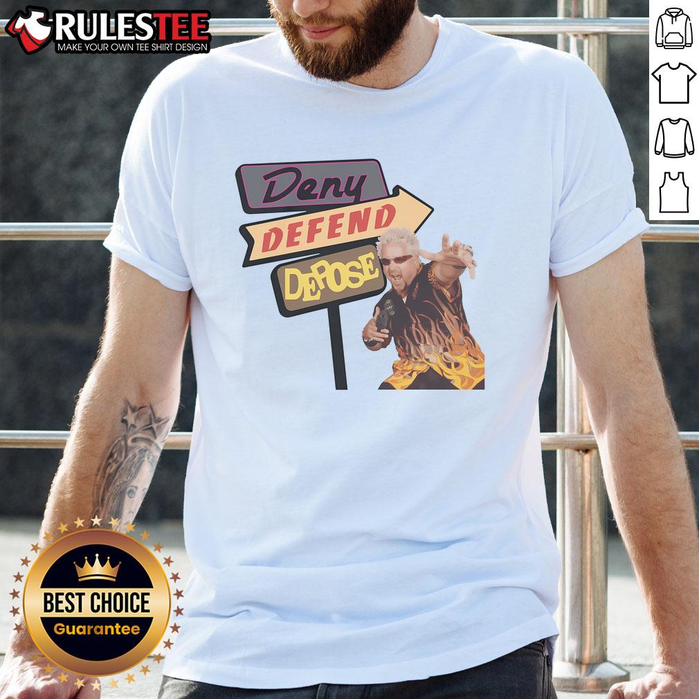 Funny Deny Defend Depose Drive-Ins T-Shirt