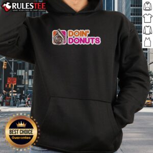 Alternative view of Funny Doin Donuts Racing Drift Car Enthusiast Turbo Motor T-Shirt