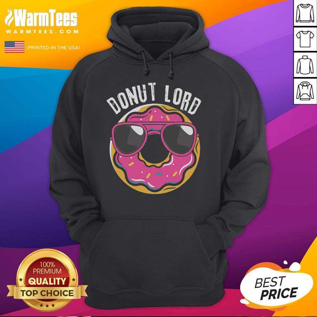 Funny Donut Lord Doughnut Lover T-Shirt - Image 2