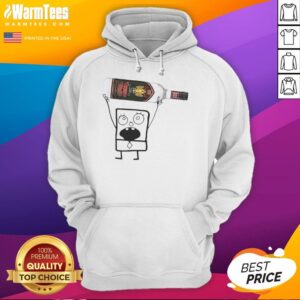 Alternative view of Funny Doodlebob Holding Rumple Minze Peppermint Schnapps Can T-Shirt