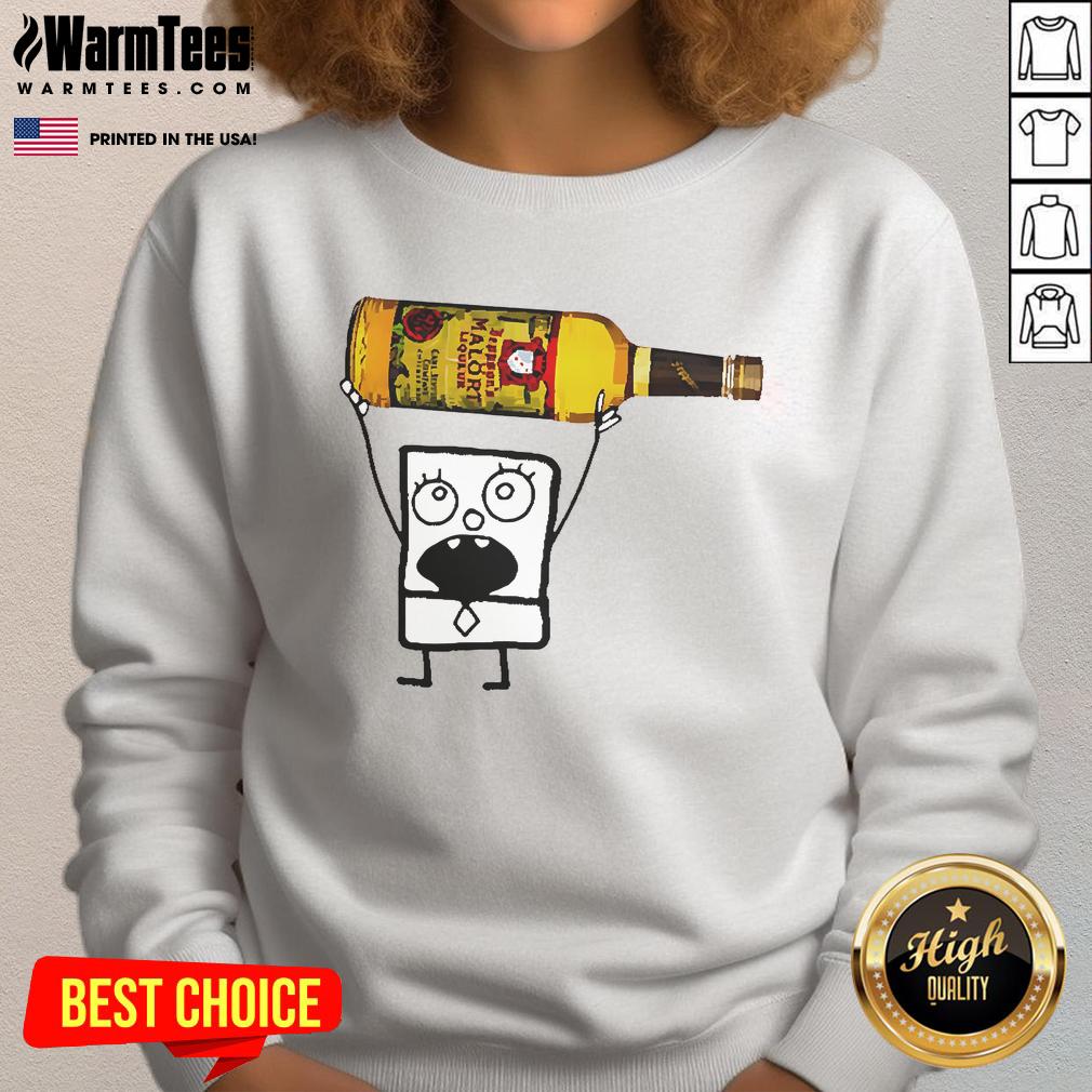 Funny Doodlebob Malort T-Shirt - Image 5