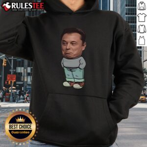 Alternative view of Funny Elon Musk Chill Guy T-Shirt
