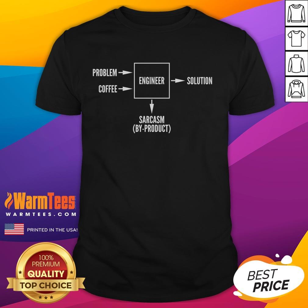 Funny Engineer Sarcasm Diagram T-Shirt