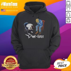 Alternative view of Funny Evangogh And Shinji In A Chair Meme T-Shirt