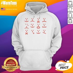 Alternative view of Funny Face Communication And Social Interaction T-Shirt
