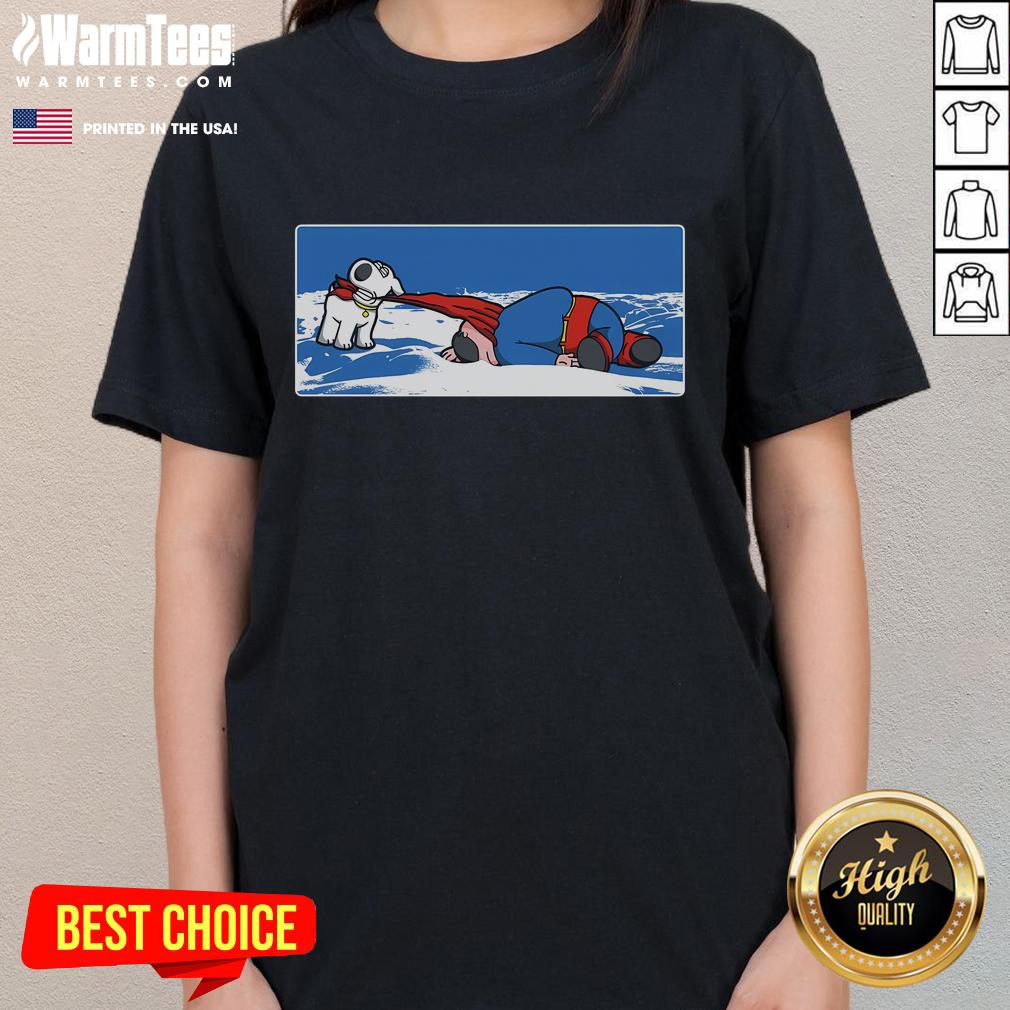Funny Family Guy Death Pose Griffin In The Arctic T-Shirt - Image 3