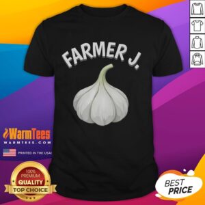 Funny Farmer J Garlic T-Shirt