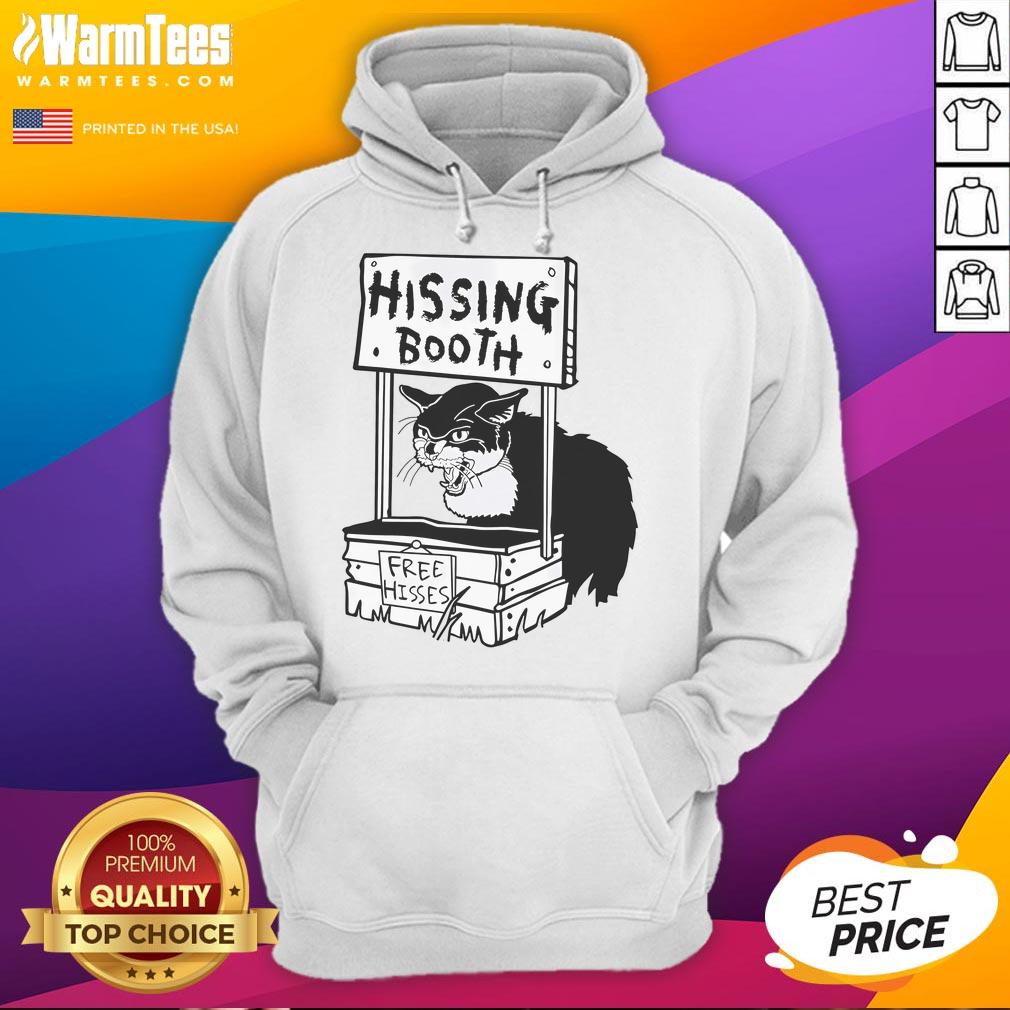 Funny Free Hissing Booth Kitten Kitty Cat T-Shirt - Image 2