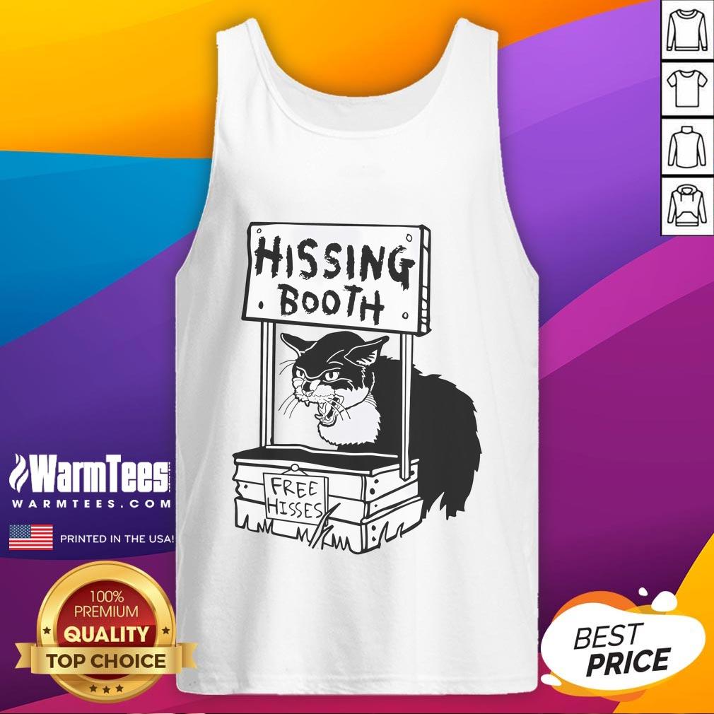 Funny Free Hissing Booth Kitten Kitty Cat T-Shirt - Image 4