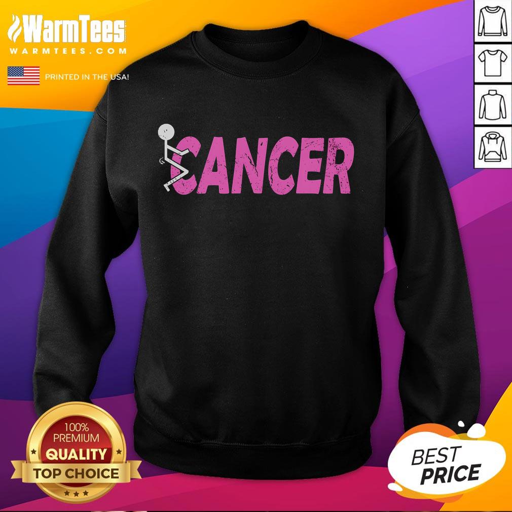 Funny Funk Cancer Breast Cancer T-Shirt - Image 5