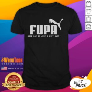 Funny Fupa Good Cat Is Just A Lift Away Running T-Shirt