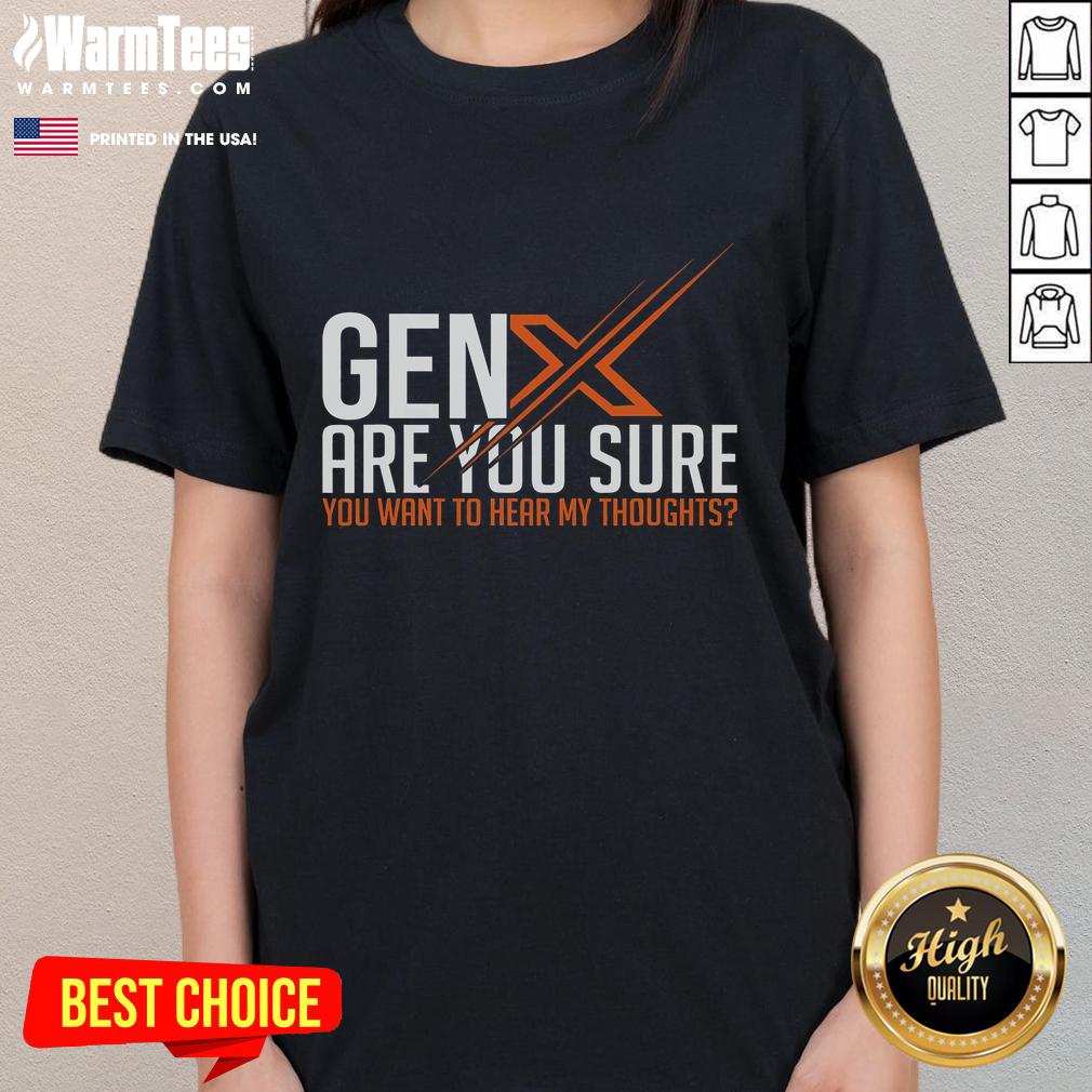 Funny Generation X Humor 60s 70s Gen Xers Sarcastic Gen X T-Shirt - Image 3