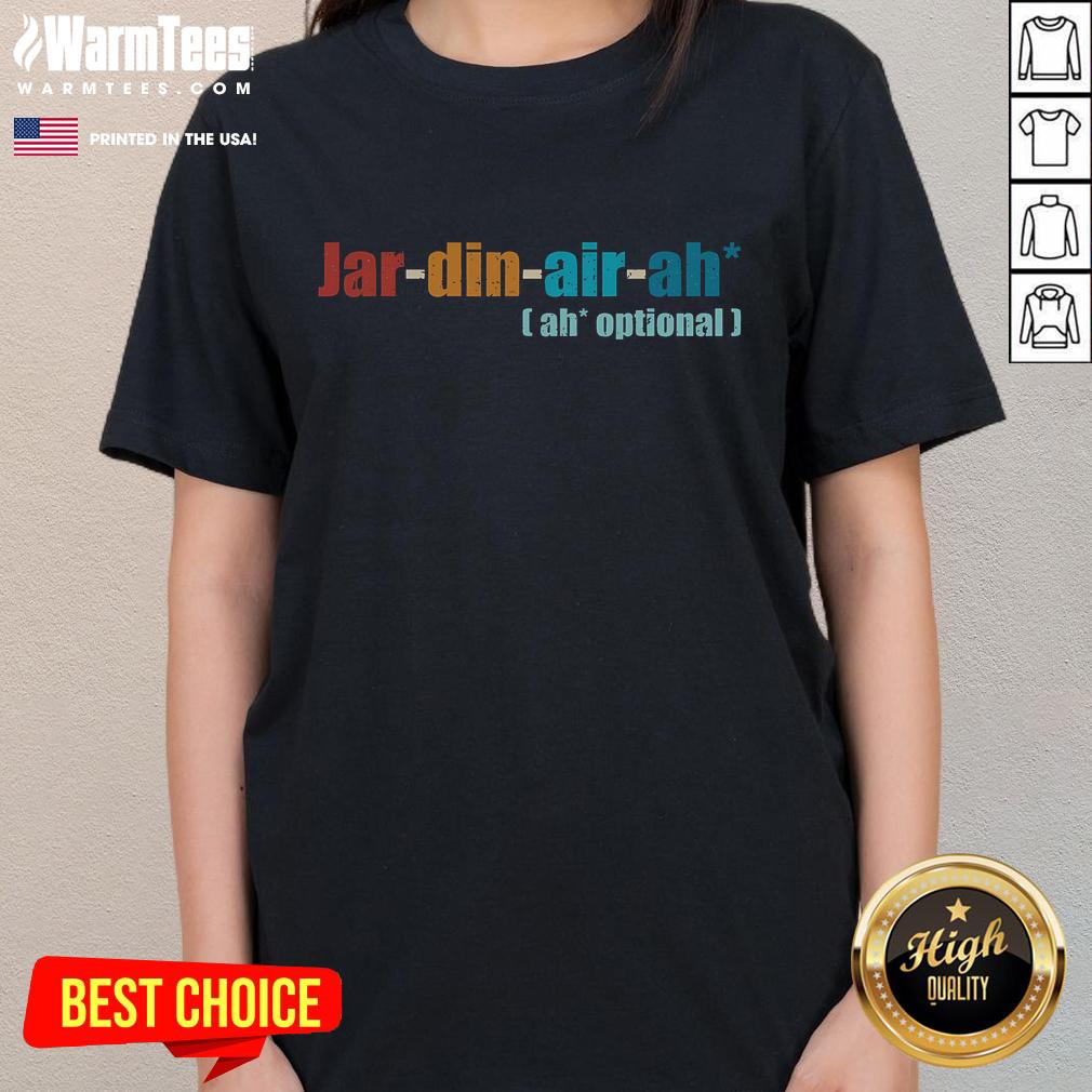 Funny Giardiniera Quote Jar Din Air Ah Cool Giardiniera T-Shirt - Image 3