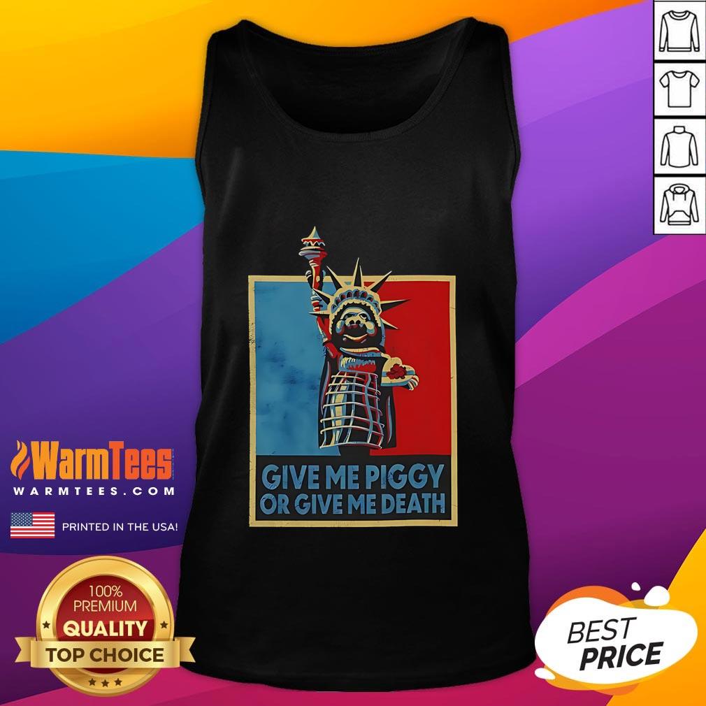 Funny Give Me Piggy Or Give Me Death T-Shirt - Image 4