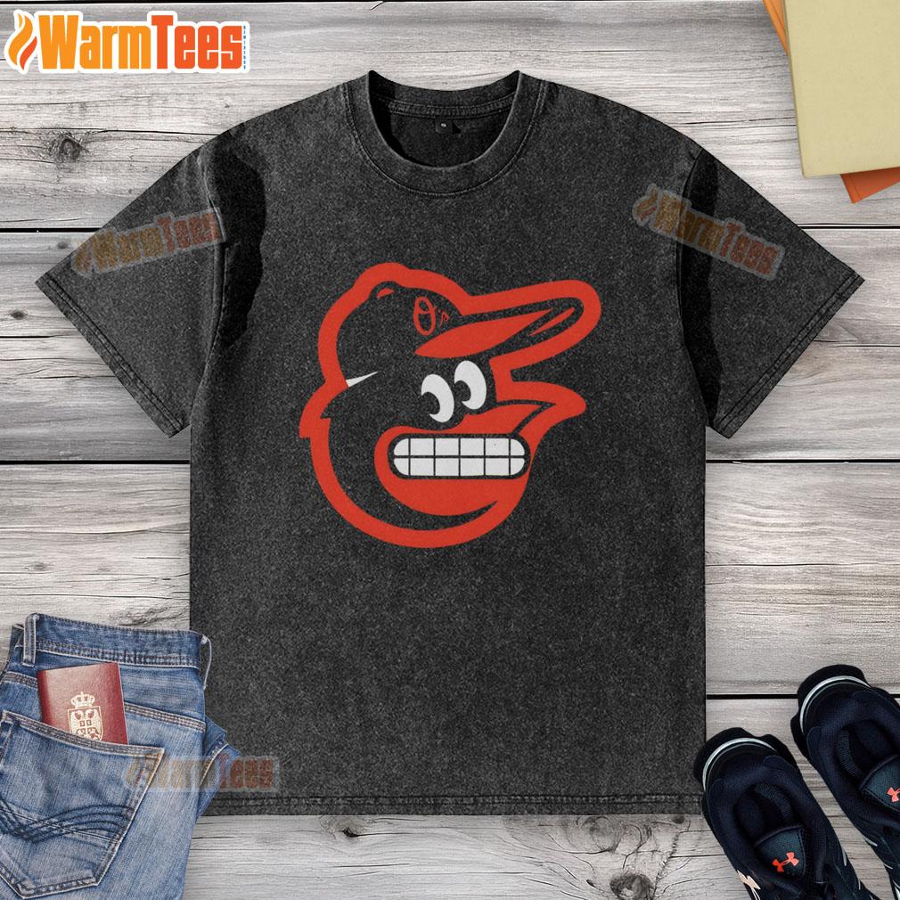 Funny Grimacing Oriole Baltimore Orioles Logo T-Shirt - Image 6