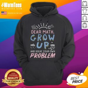 Alternative view of Funny Grow Up Math Math Lover Tween Teacher Joke T-Shirt