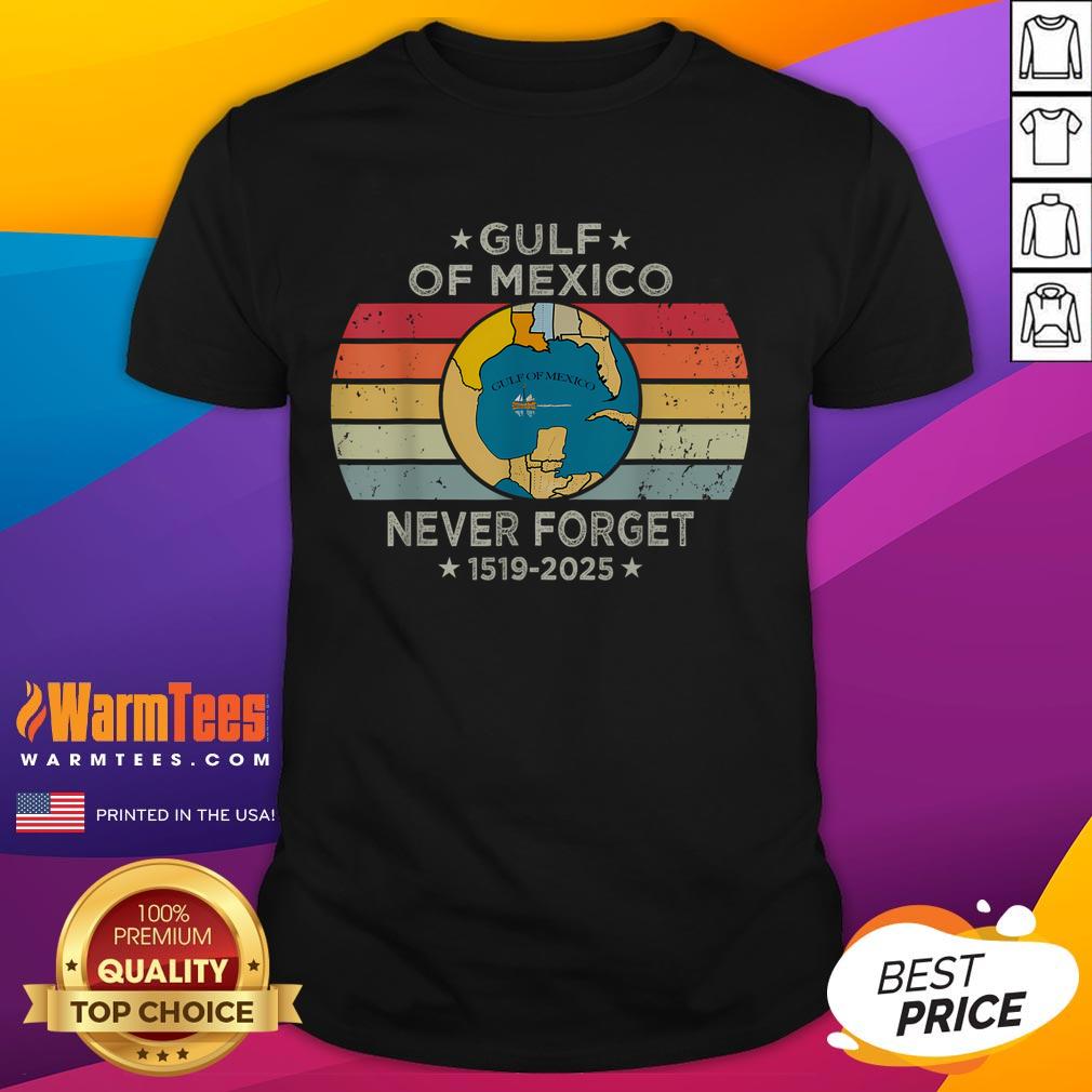 Funny Gulf Of USA America And Gulf Of Mexico July 4th T-Shirt