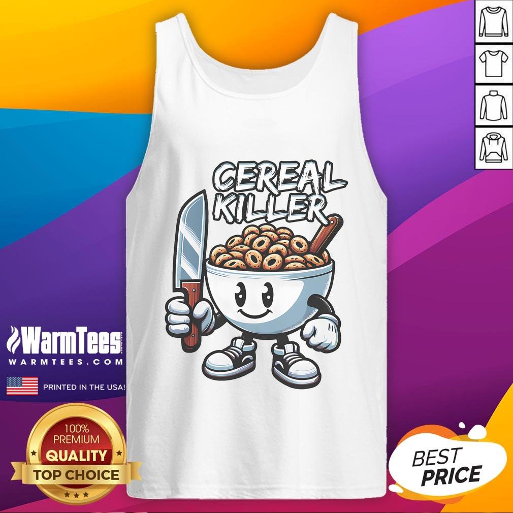 Funny Hilarious Cereal Killer Breakfast Cereal Cute T-Shirt - Image 4