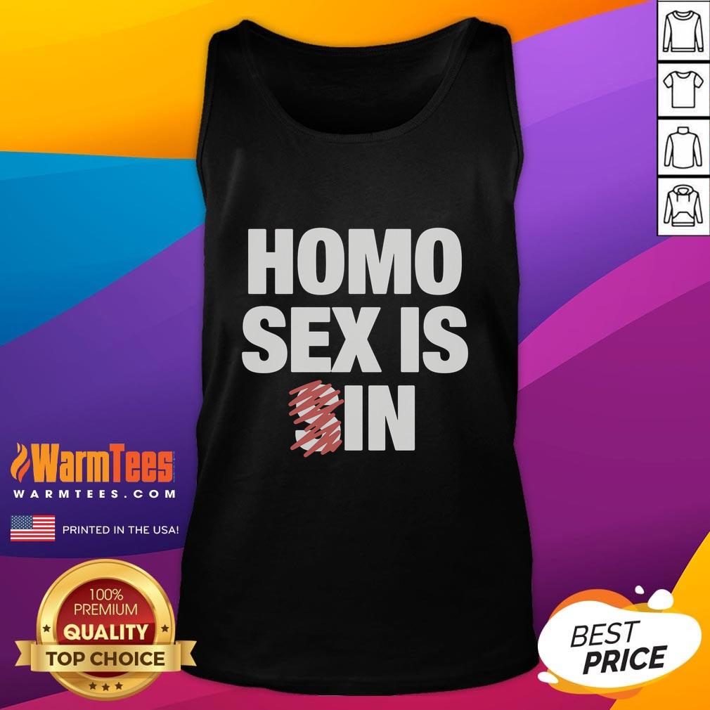 Funny Homo Sex Is In T-Shirt - Image 4