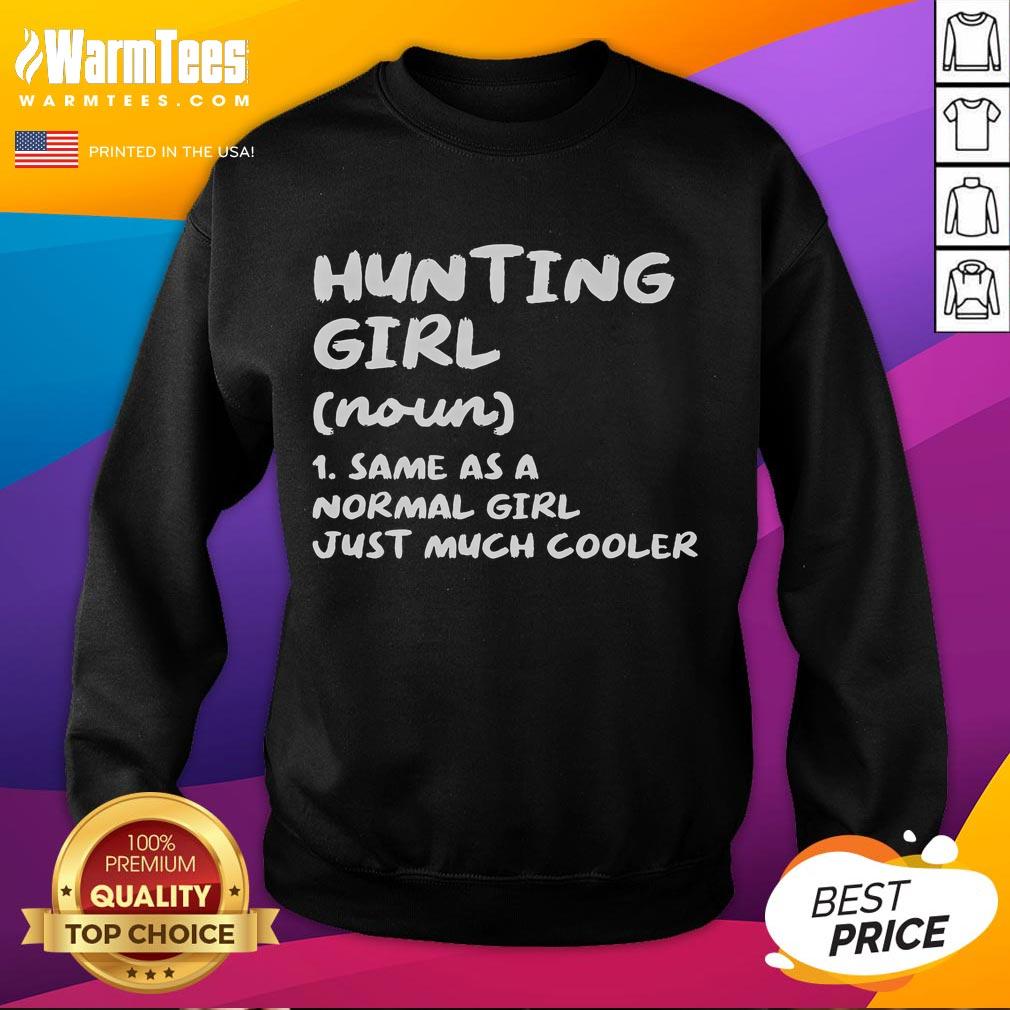 Funny Hunting Girl Definition T-Shirt - Image 5