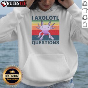 Alternative view of Funny I Axolotl Question Retro Vintage Axolotl Lovers T-Shirt