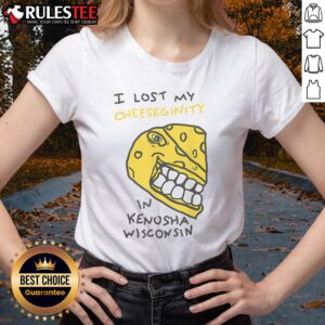 Alternative view of Funny I Lost My Cheeseginity In Kenosha Wisconsin T-Shirt