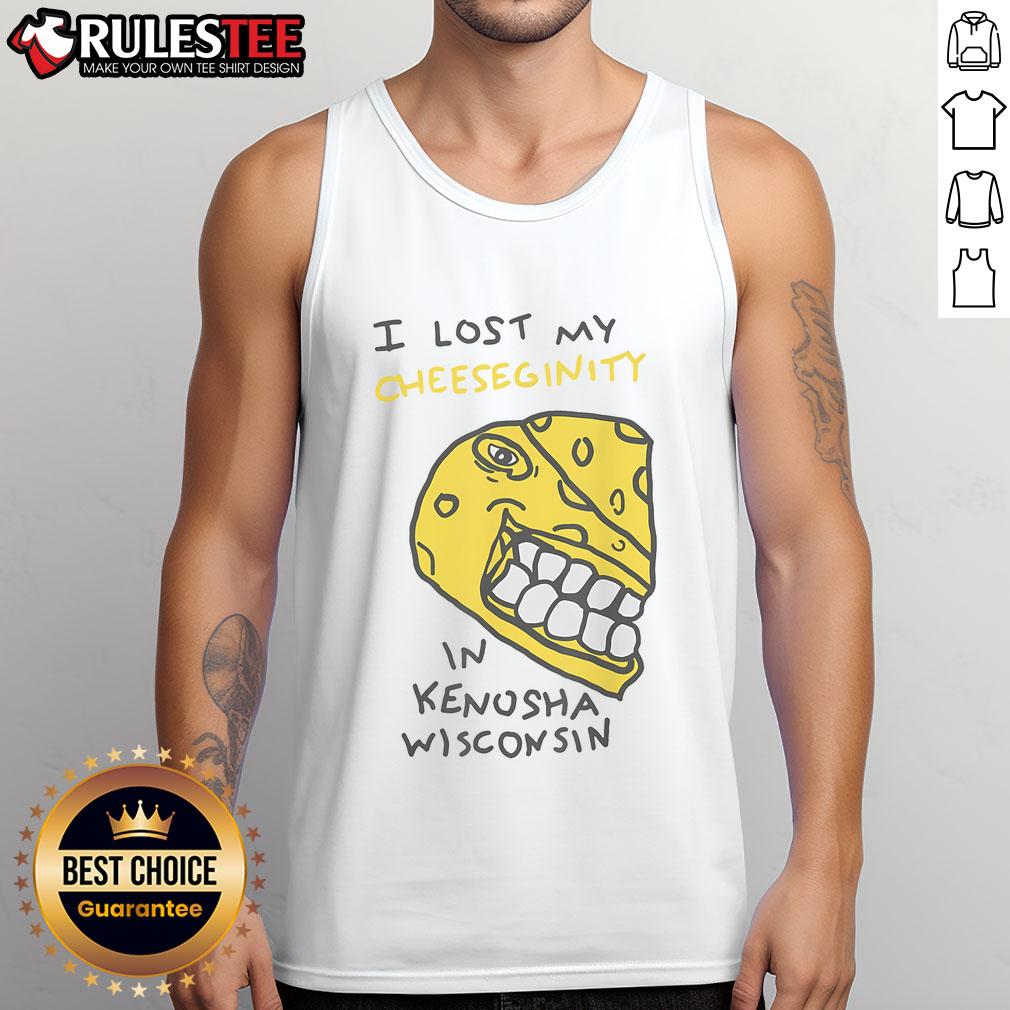 Funny I Lost My Cheeseginity In Kenosha Wisconsin T-Shirt - Image 3