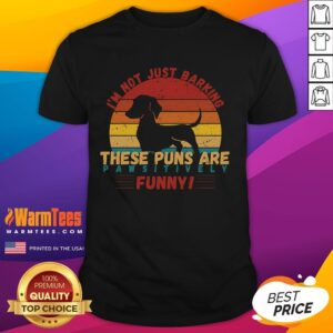 Funny I'm Not Barking These Puns Are Pawsitively T-Shirt