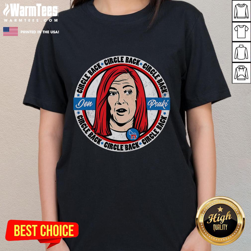 Funny Jen Psaki Press Secretary T-Shirt - Image 3