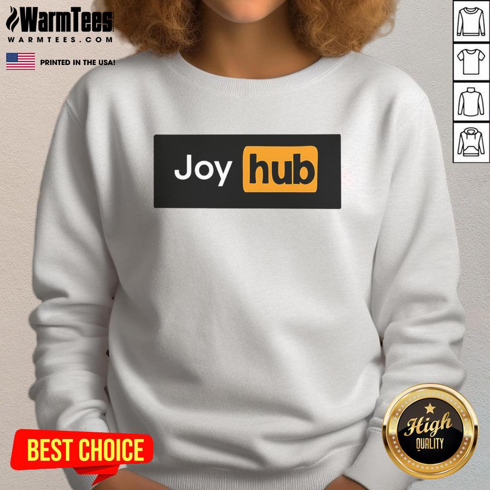 Funny Joy Hub Typo T-Shirt - Image 5
