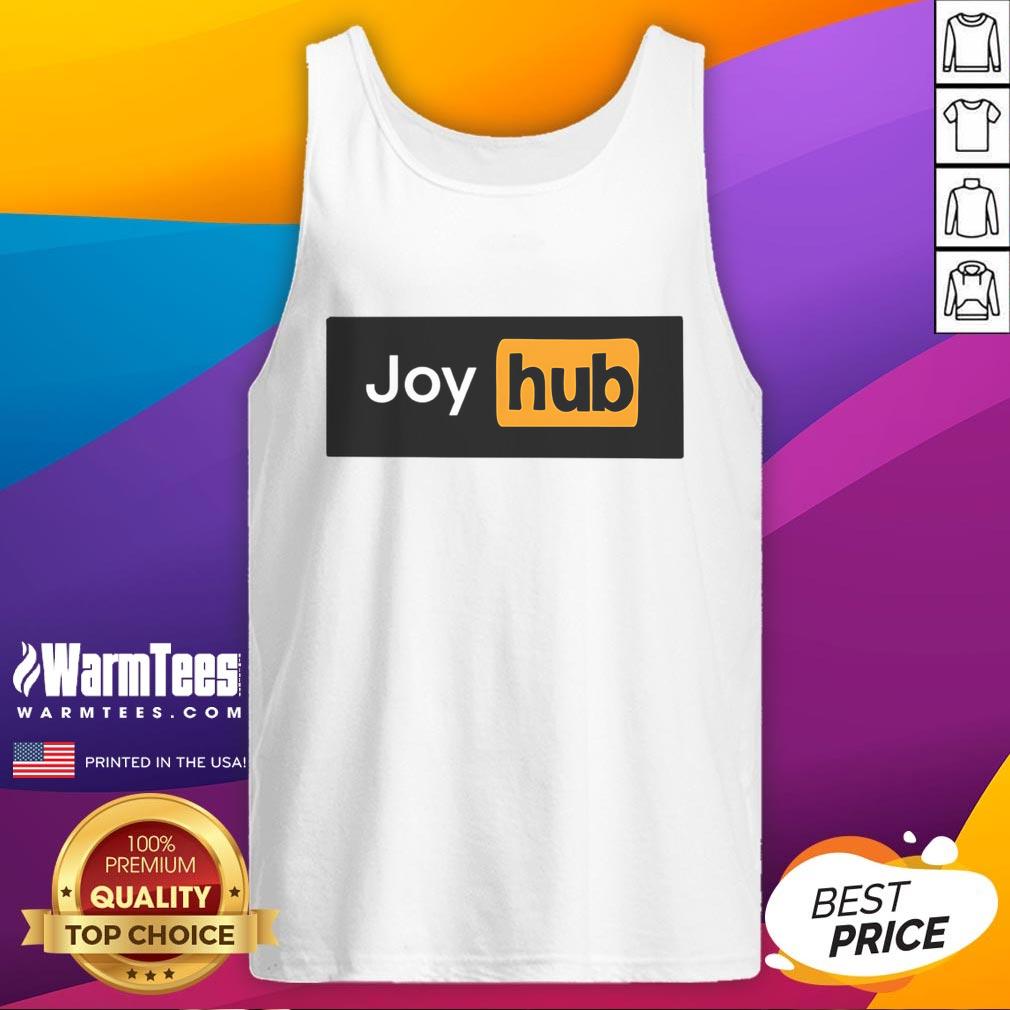 Funny Joy Hub Typo T-Shirt - Image 4