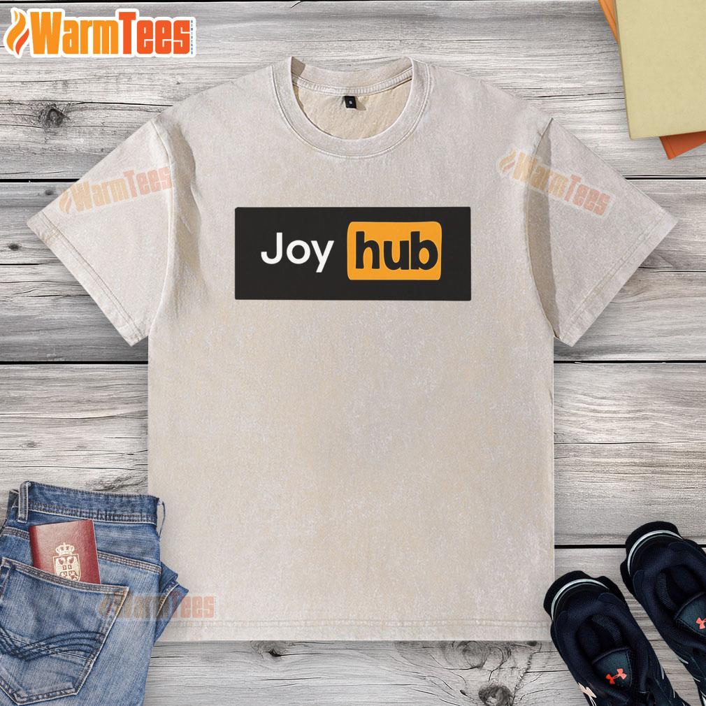 Funny Joy Hub Typo T-Shirt - Image 6