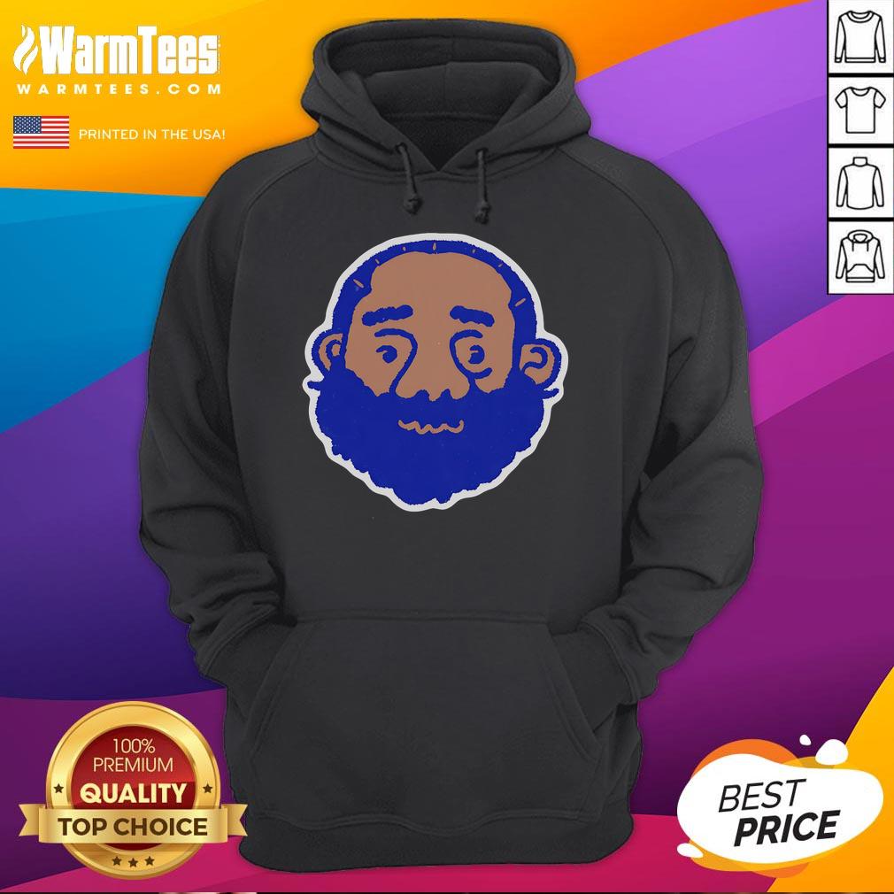 Funny Los Angeles Clippers James Harden Head Cartoon T-Shirt - Image 2