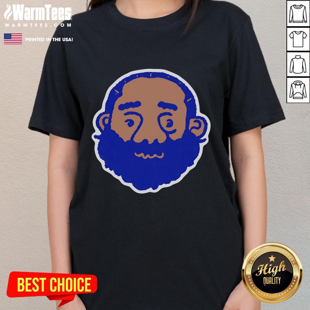 Funny Los Angeles Clippers James Harden Head Cartoon T-Shirt - Image 3