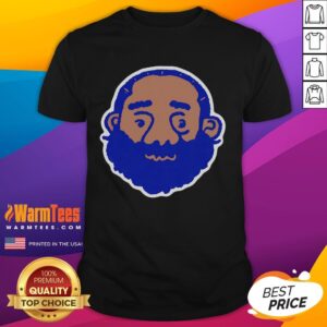 Funny Los Angeles Clippers James Harden Head Cartoon T-Shirt