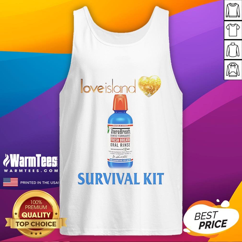Funny Love Island Survival Kit T-Shirt - Image 4