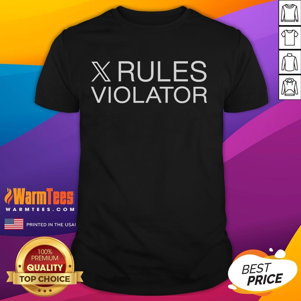 Funny Lucas Gage X Rules Violator T-Shirt